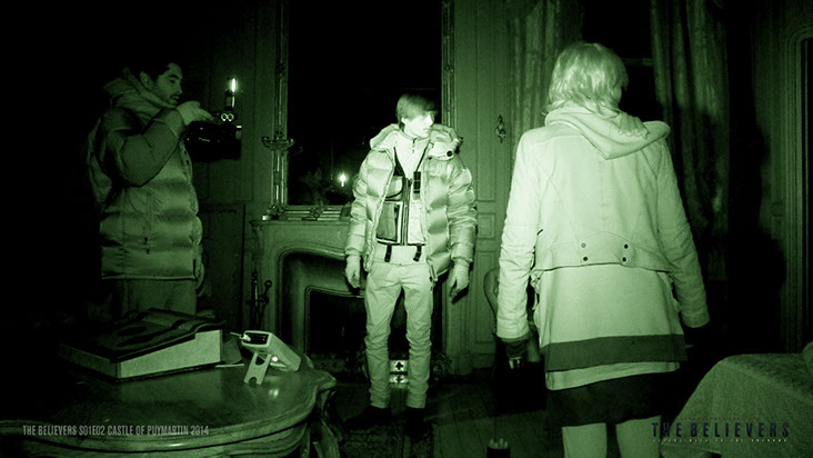 Castle, Puymartin, the believers, sandy lakdar, paranormal, documentary, documentaire, épisode, château, saison 1, jonathan dailler,